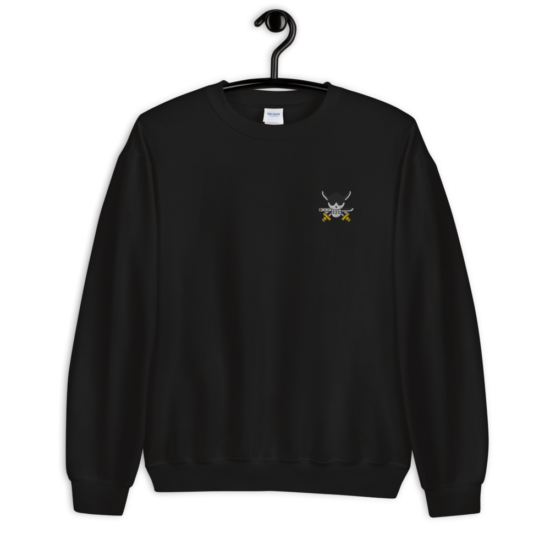 Zoro Jolly Roger Embroidered Crewneck