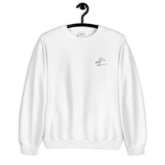 Divine Dogs Embroidered Crewneck