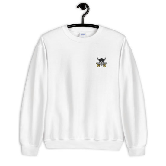Zoro Jolly Roger Embroidered Crewneck