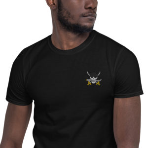 Zoro Jolly Roger Embroidered Tee