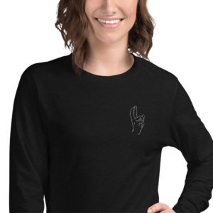 Gojo Domain Expansion Embroidered Long Sleeve