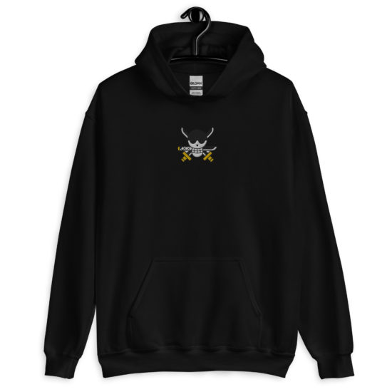Zoro Jolly Roger Embroidered Hoodie