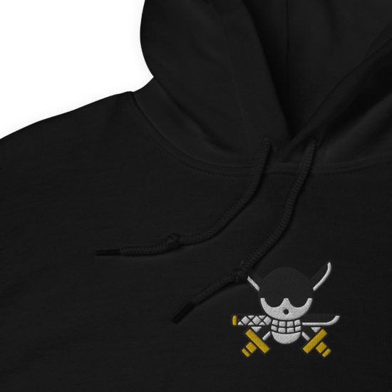 Zoro Jolly Roger Embroidered Hoodie