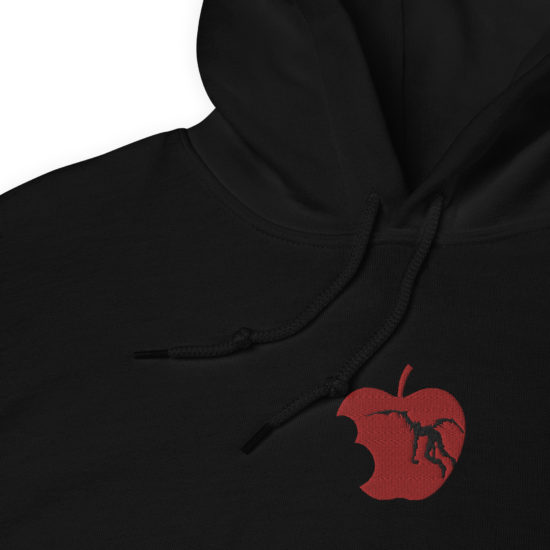 Ryuk Apple Embroidered Hoodie